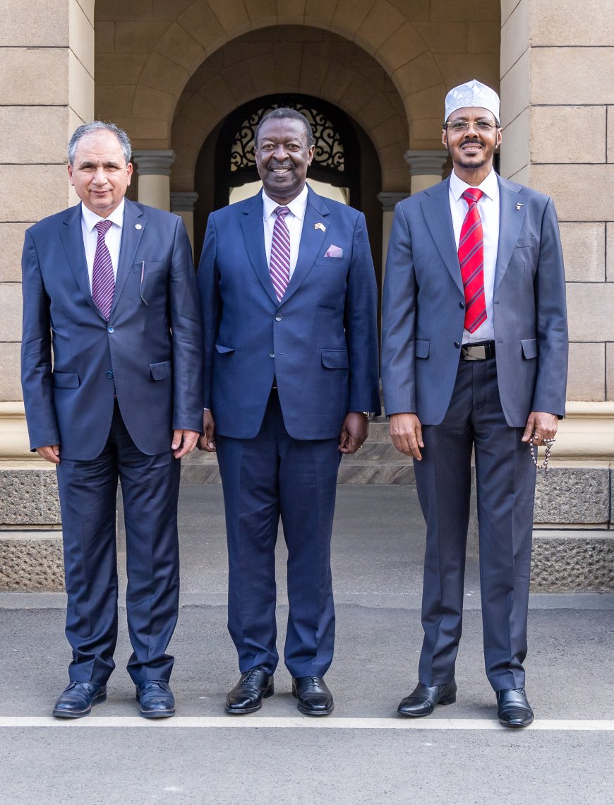 PCS Mudavadi, Türkiye-Kenya Parliamentary Friendship Group discuss deeper economic and security ties