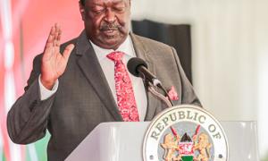 Prime CS Musalia Mudavadi sworn-in Oct 27 2022