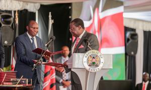 Prime CS Musalia Mudavadi sworn-in Oct 27 2022