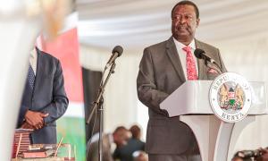 Prime CS Musalia Mudavadi sworn-in Oct 27 2022