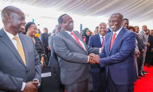 Prime CS Musalia Mudavadi sworn-in Oct 27 2022