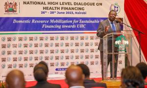 National High Level dialogue on health health financing