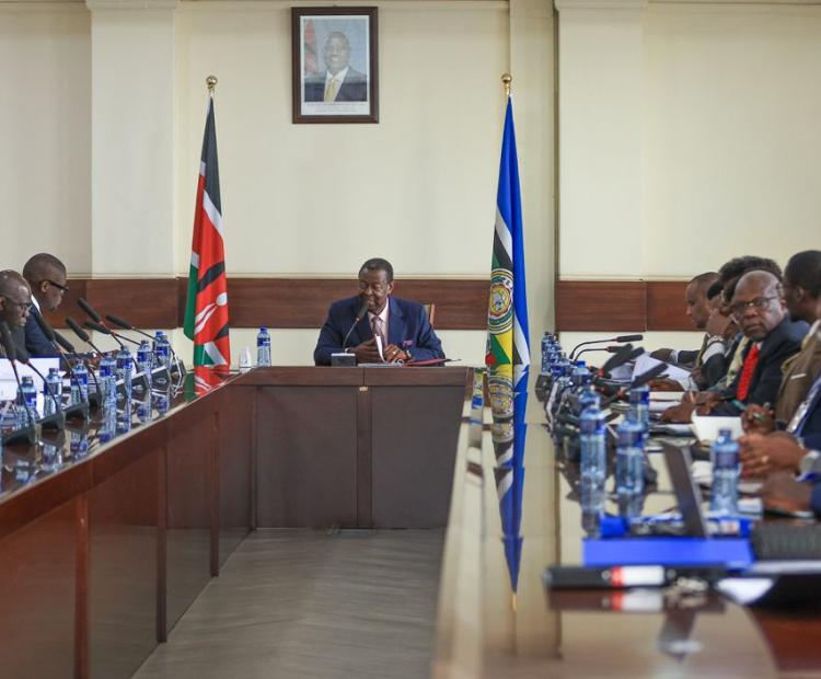 We need to move with speed: PCS Mudavadi urges the implementation committee on Nairobi Rising Programme